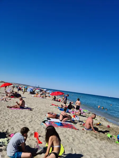 Maison avec jardin clôturé et barbecue à Leucate, 6 personnes : photo 26