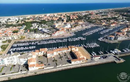 Maison avec jardin clôturé et barbecue à Leucate, 6 personnes : photo 27