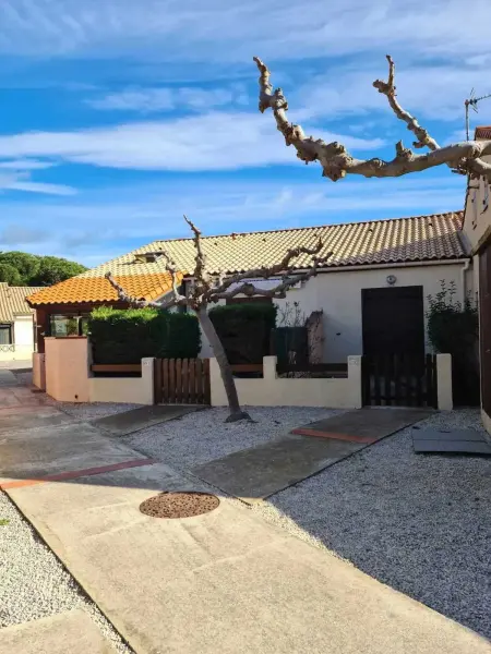 Maison avec jardin clôturé et barbecue à Leucate, 6 personnes : photo 30