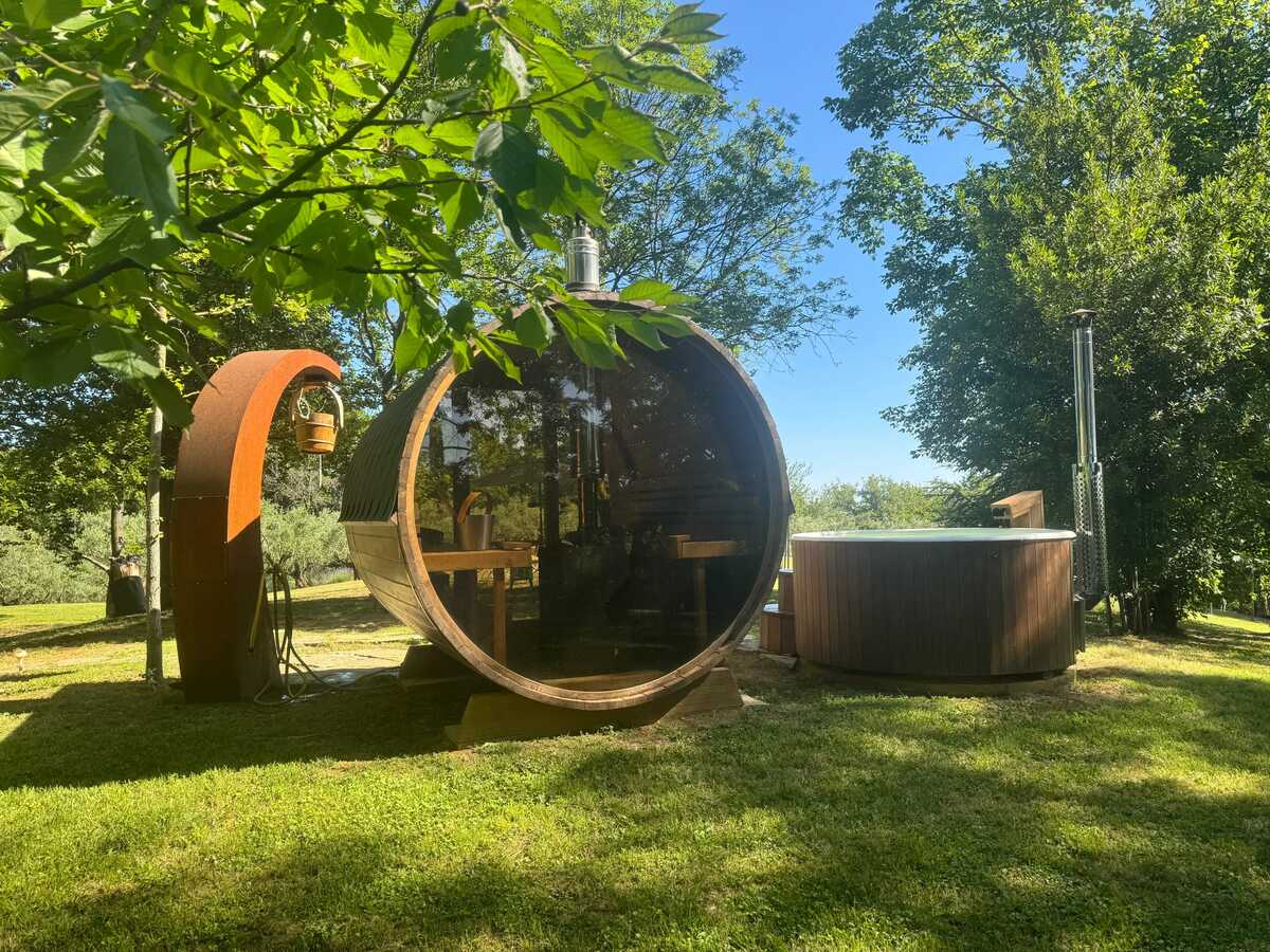 Chalet avec piscine privée et jacuzzi à Castell'Arquato - Photo 87