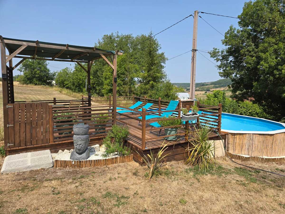 Maison 90 m² piscine privée et vue montagne - Photo 2