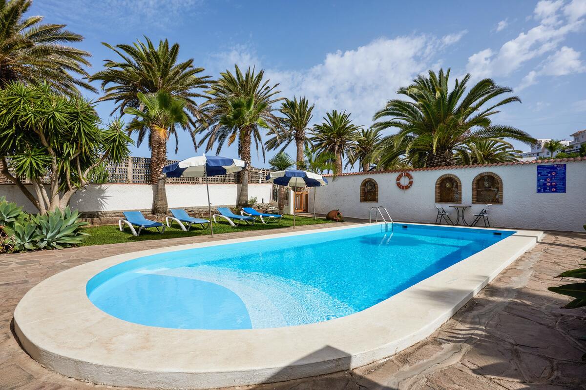 Maison 1 chambre à Buenavista del Norte, piscine et vue montagne - Photo 1
