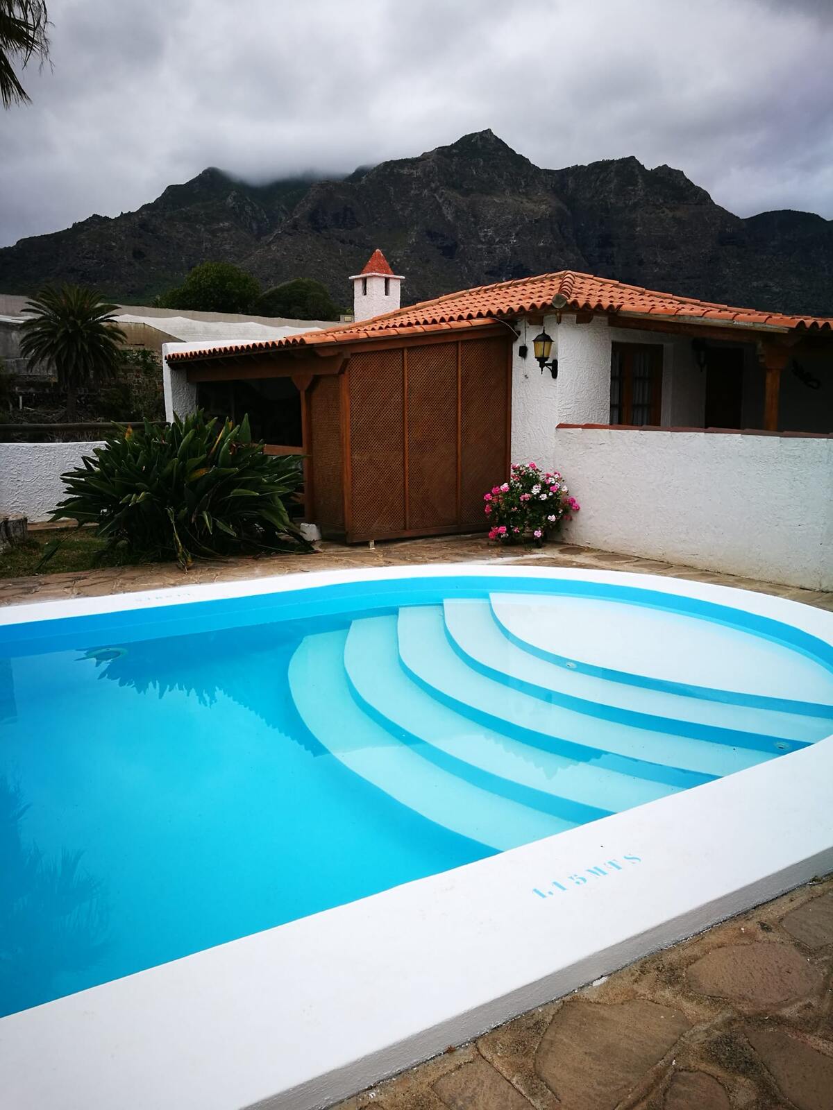 Maison 1 chambre à Buenavista del Norte, piscine et vue montagne - Photo 12