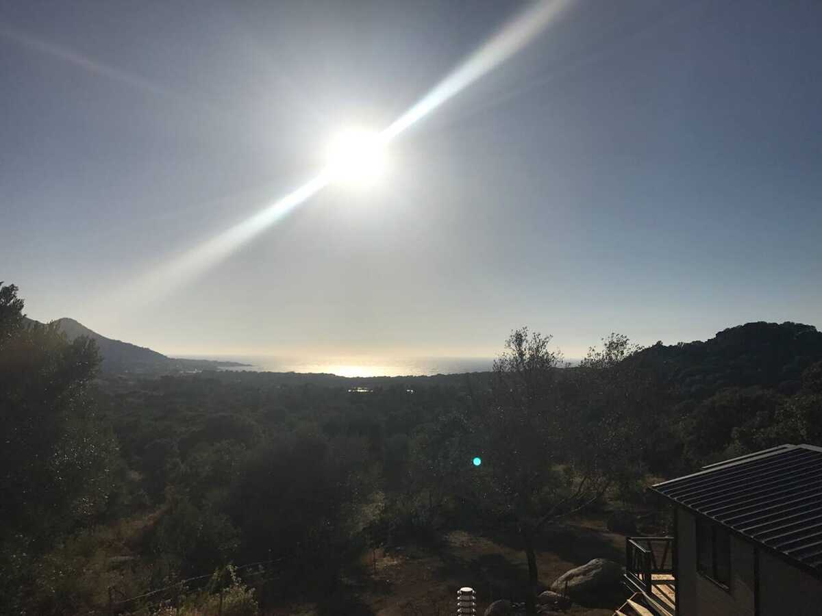 Chalet 5 pers. Corbara vue mer, terrasse & barbecue - Photo 7
