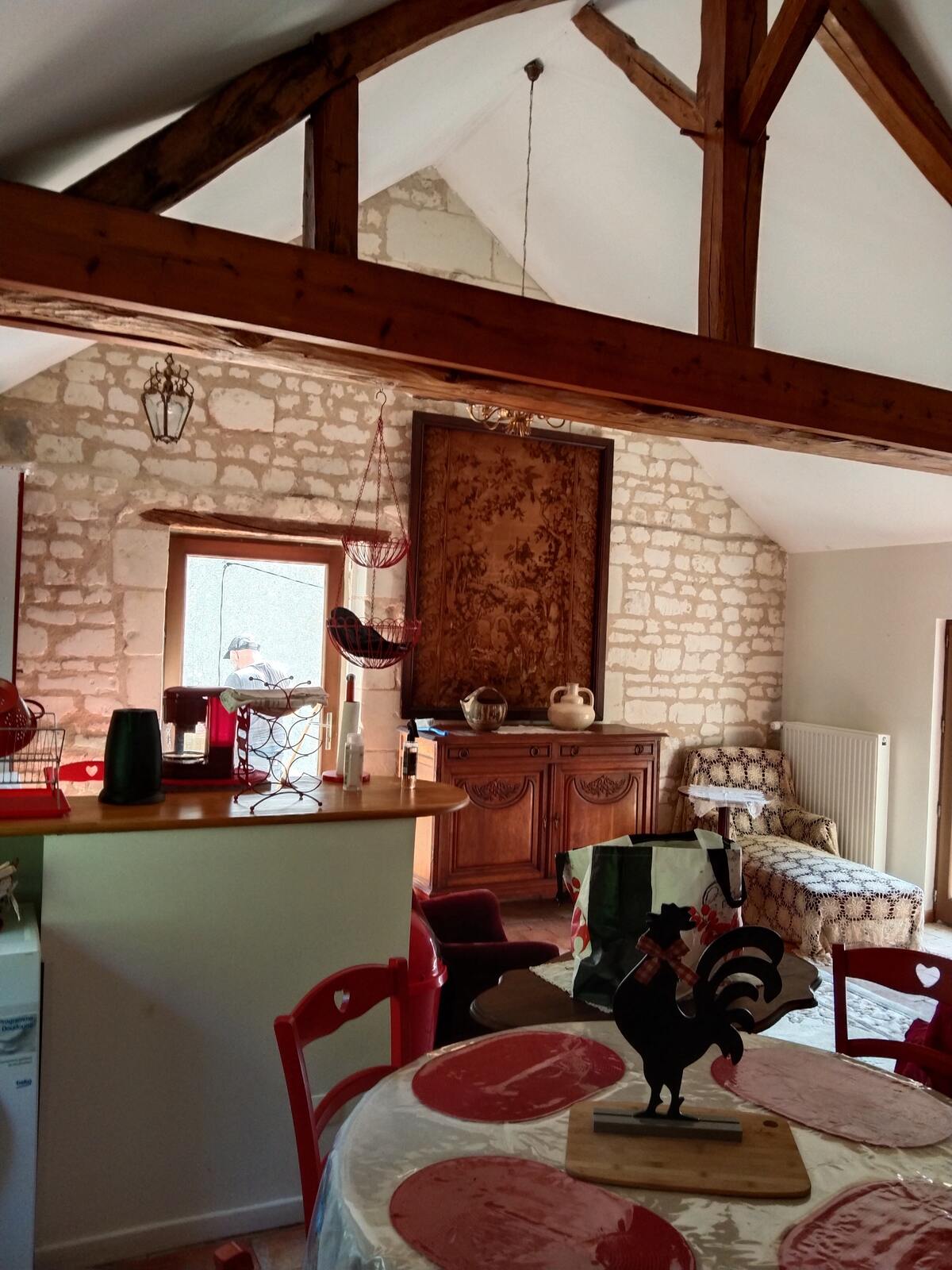 Maison 85 m² Courchamps, terrasse et jardin, 4 pers. - Photo 14