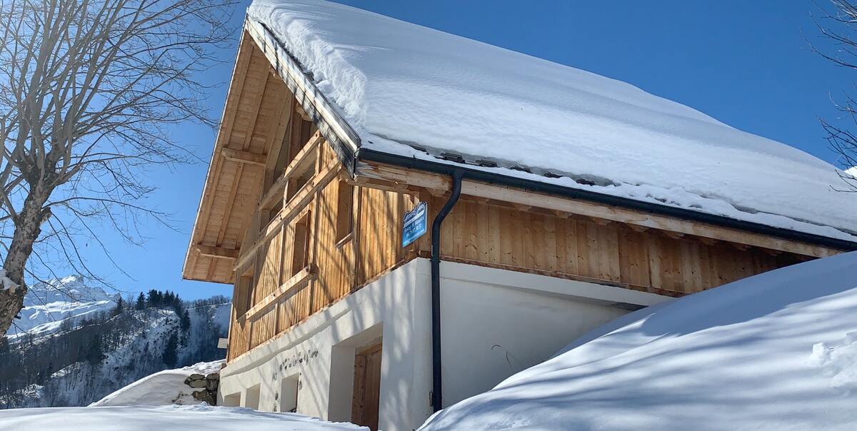 Chalet 8 pers. vue montagne - Valmorel - Photo 1