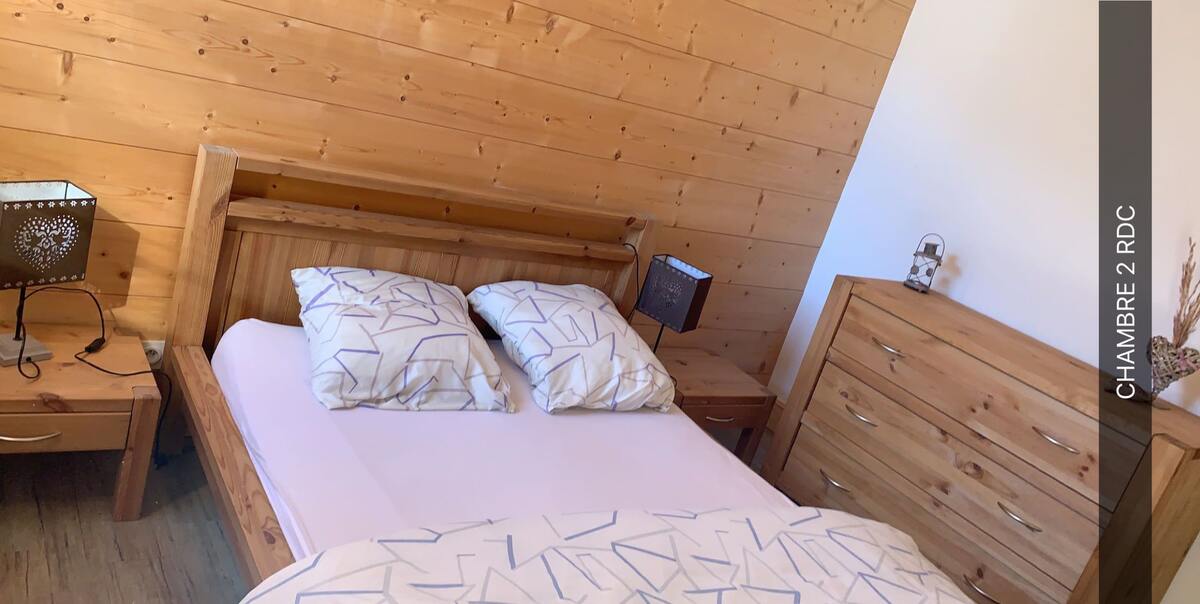 Chalet 8 pers. vue montagne - Valmorel - Photo 9