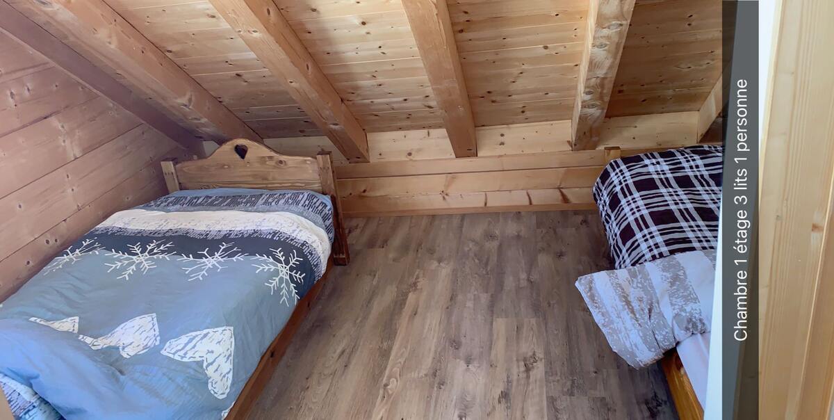 Chalet 8 pers. vue montagne - Valmorel - Photo 10