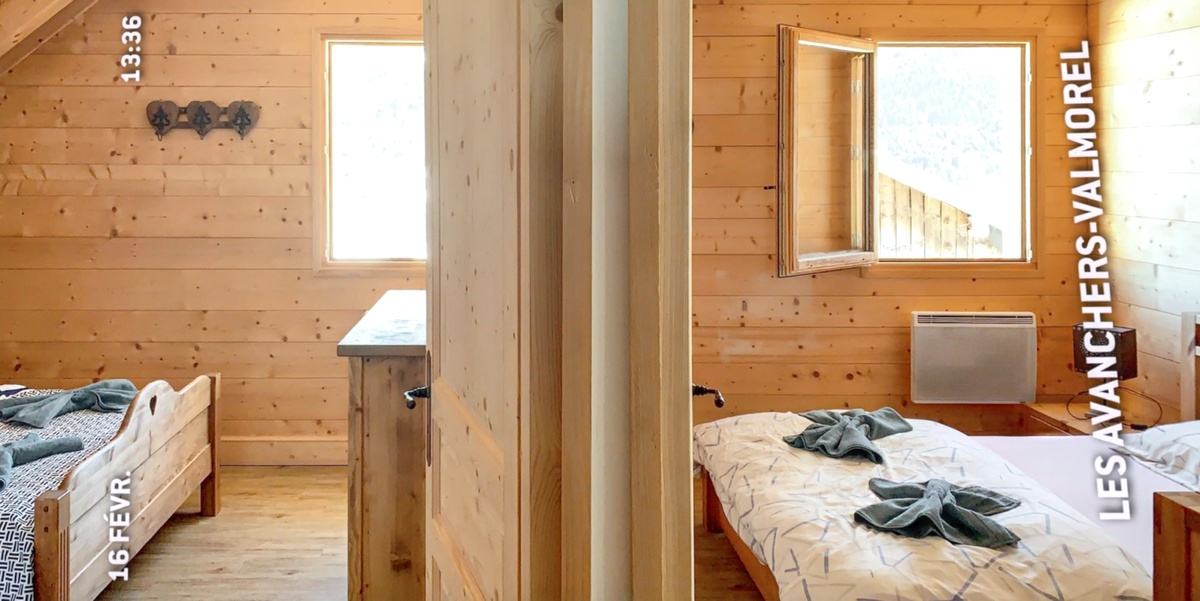 Chalet 8 pers. vue montagne - Valmorel - Photo 12