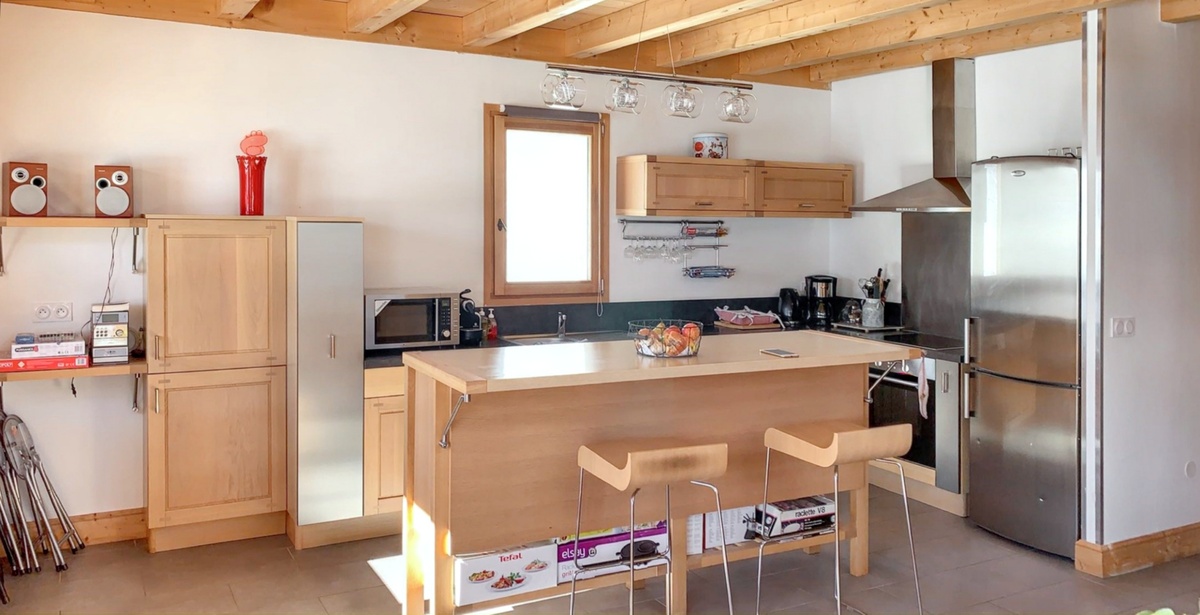 Chalet 8 pers. vue montagne - Valmorel - Photo 13
