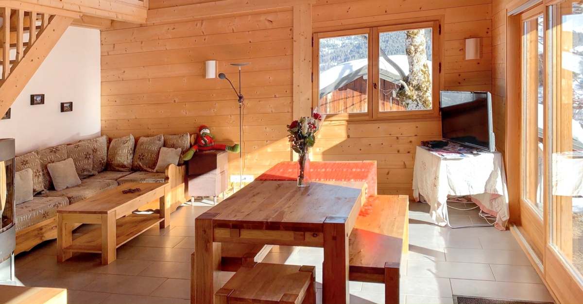 Chalet 8 pers. vue montagne - Valmorel - Photo 20