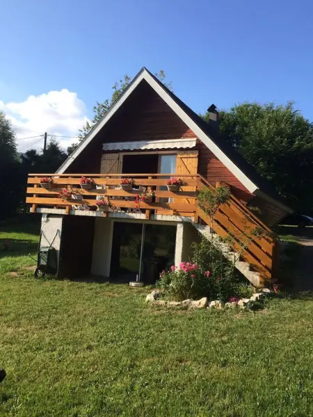 Chalet à Autrans : 2 terrasses, vue montagne et jardin : photo 2