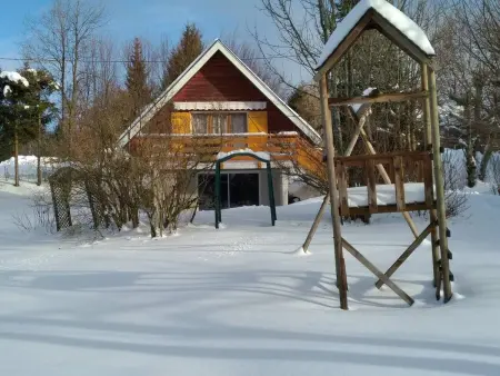 Chalet à Autrans : 2 terrasses, vue montagne et jardin : photo 3