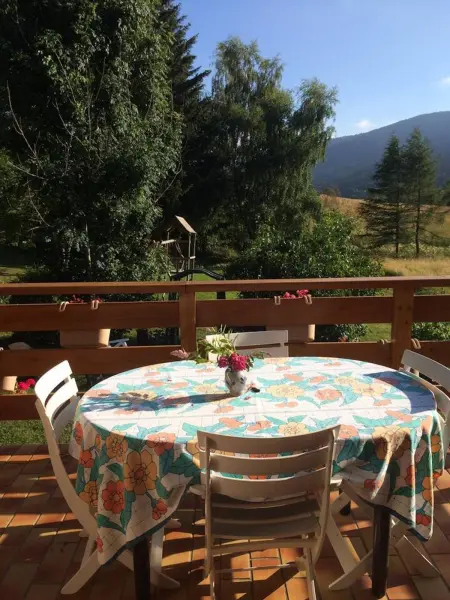 Chalet à Autrans : 2 terrasses, vue montagne et jardin : photo 6