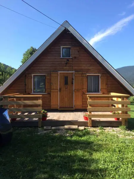 Chalet à Autrans : 2 terrasses, vue montagne et jardin : photo 21