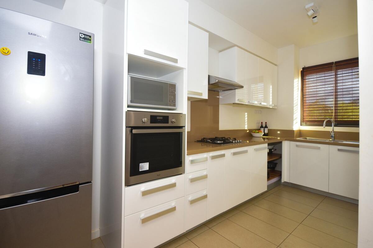Appartement 3 chambres vue mer, plage privée, Roches Noires - Photo 8