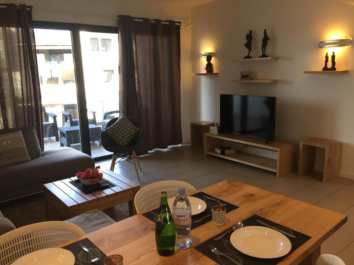 Appartement 3 chambres vue mer, plage privée, Roches Noires - Photo 20