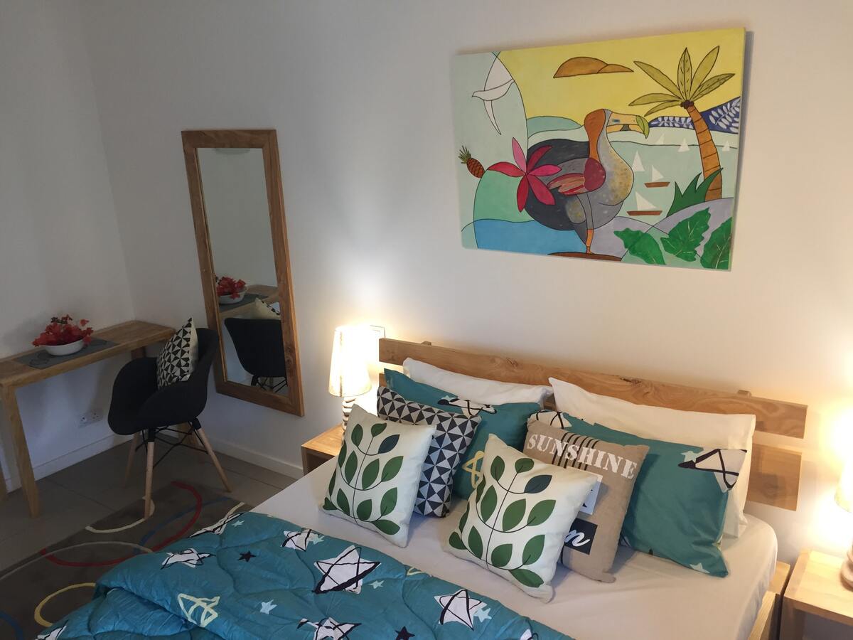 Appartement 3 chambres vue mer, plage privée, Roches Noires - Photo 22
