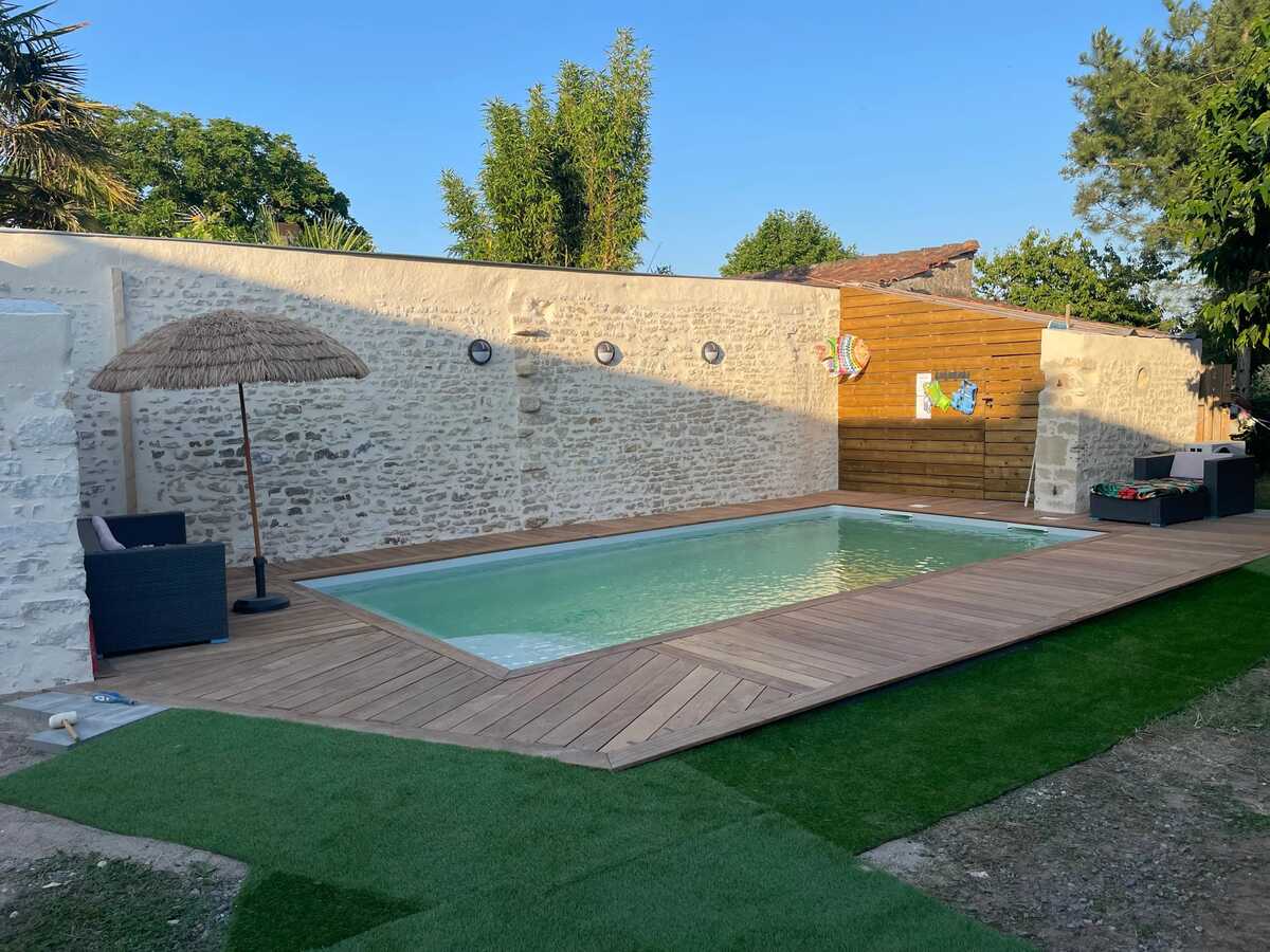 Maison 80m² piscine privée, jardin 400m² à Jard-sur-Mer - Photo 1
