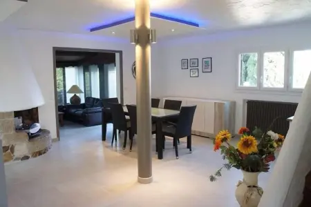 Villa avec piscine privée à eau salée et vue mer au Cannet : photo 4