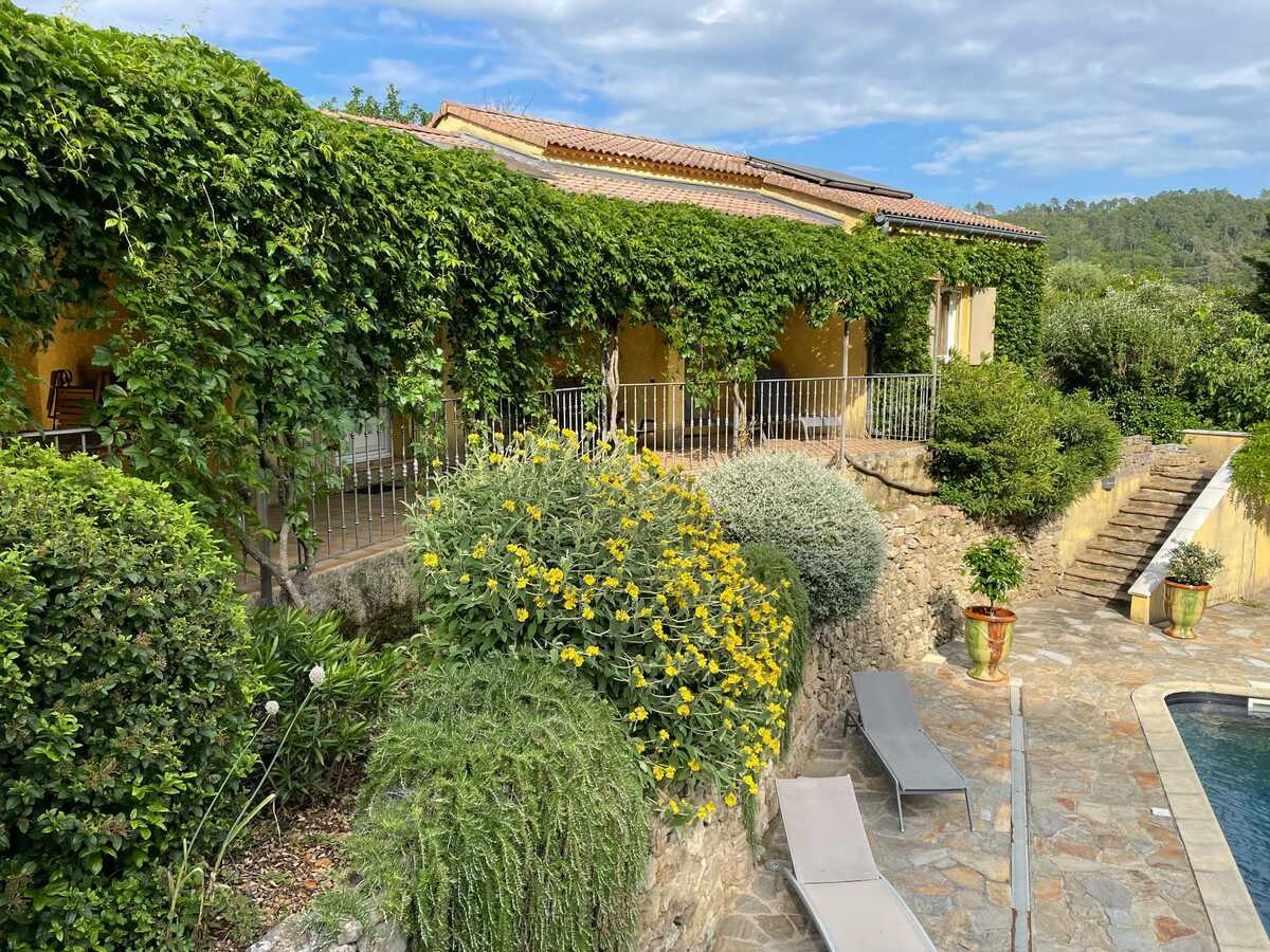 Villa 8 personnes à Générargues, piscine privée avril-octobre - Photo 1