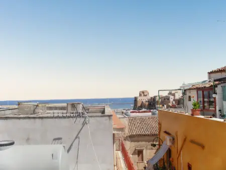 Location maison à Castellammare del Golfo, Maison charmante à Castellammare del Golfo avec balcon