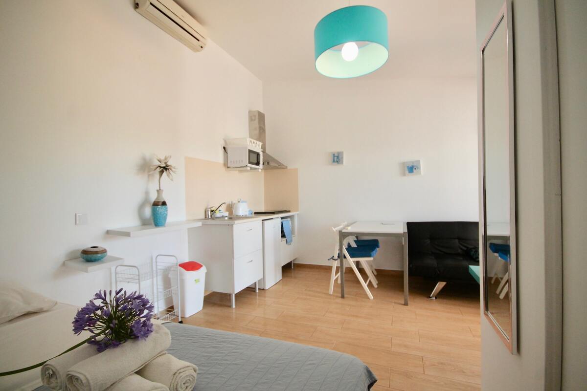 Studio avec piscine partagée et jardin clôturé à Faro - Photo 6