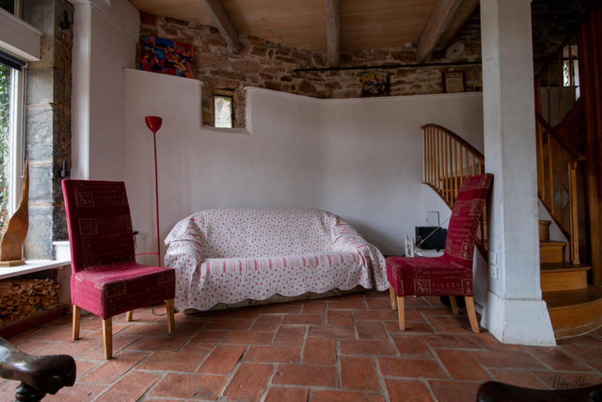 Maison 6 pers. à Faugères, terrasse vue montagne - Photo 7