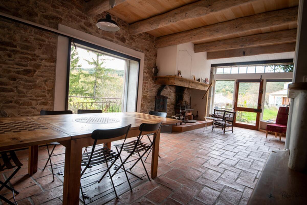 Maison 6 pers. à Faugères, terrasse vue montagne - Photo 29