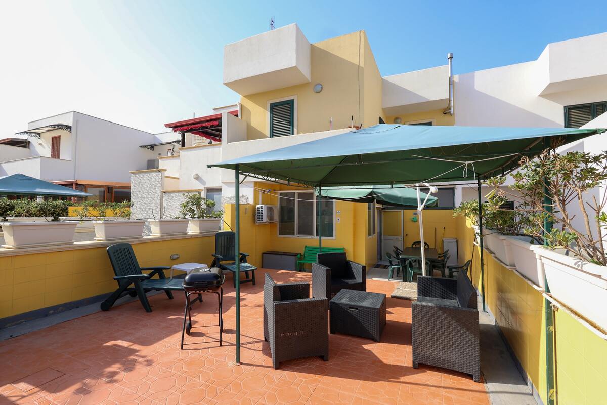 Appartement 8 pers. à Torre Pali, jardin clôturé et terrasse - Photo 1