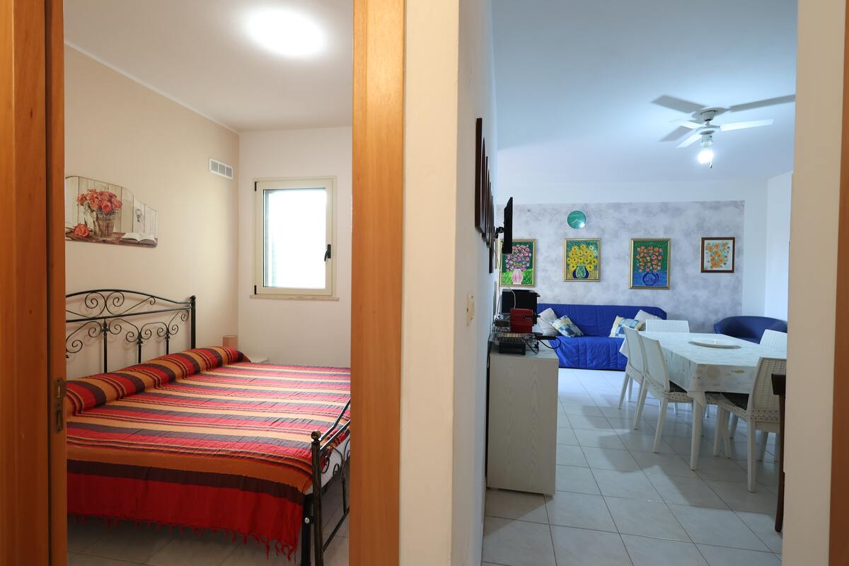 Appartement 8 pers. à Torre Pali, jardin clôturé et terrasse - Photo 6