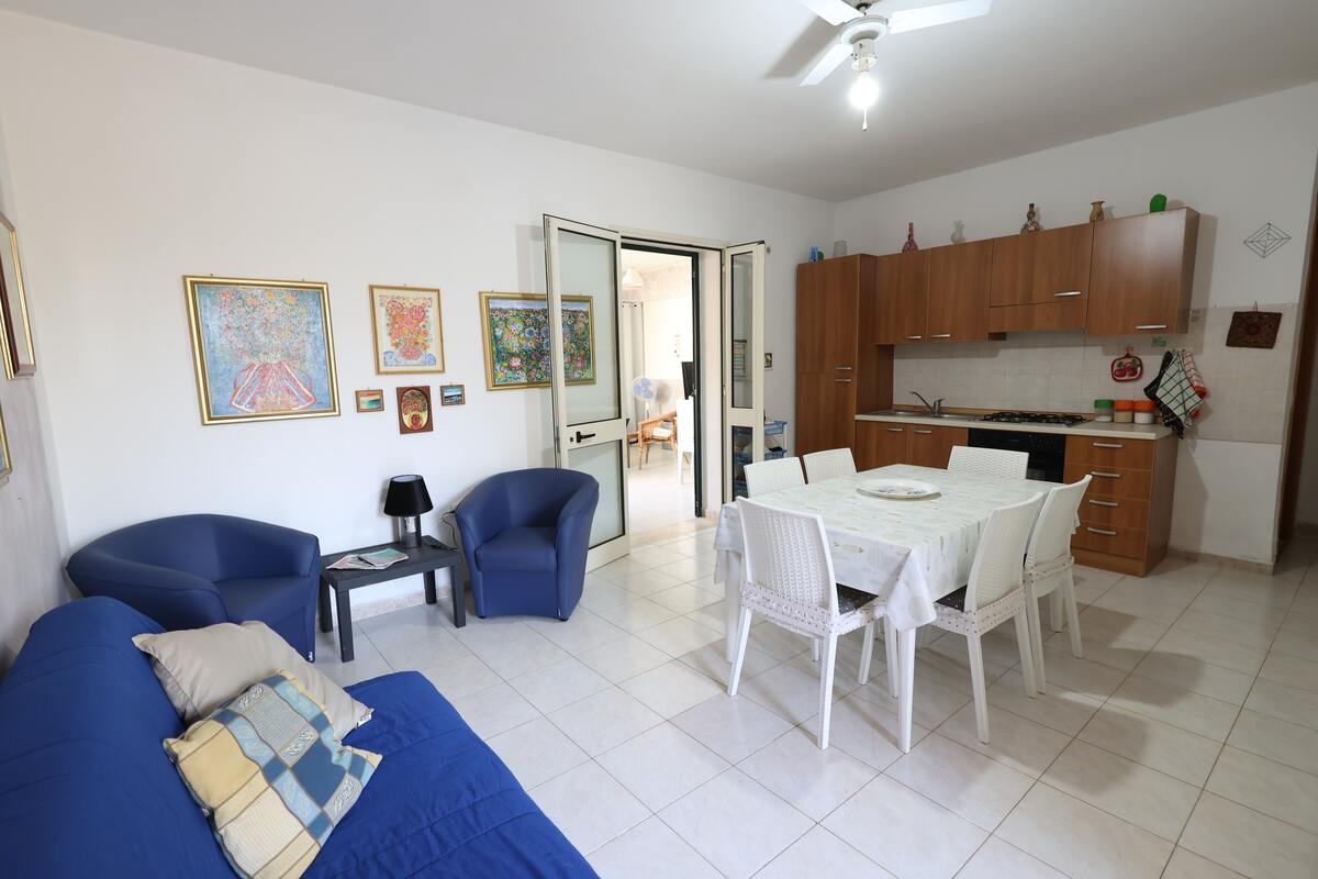 Appartement 8 pers. à Torre Pali, jardin clôturé et terrasse - Photo 7