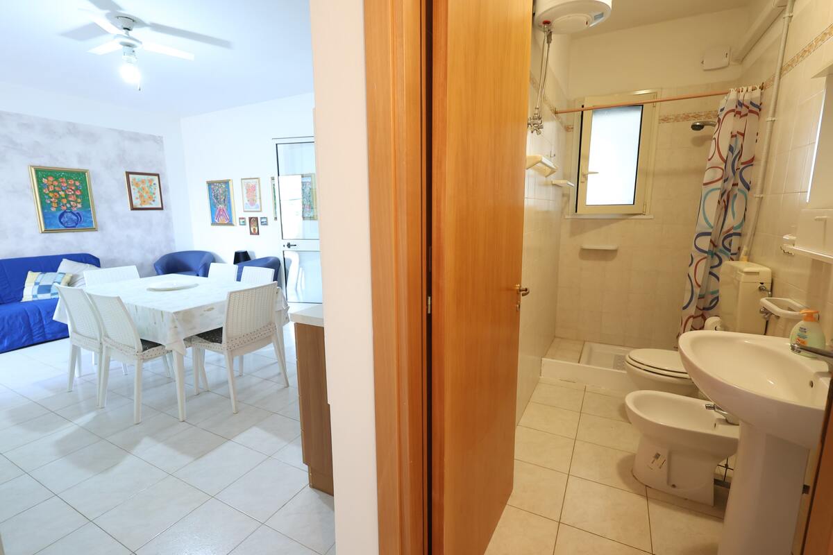 Appartement 8 pers. à Torre Pali, jardin clôturé et terrasse - Photo 10