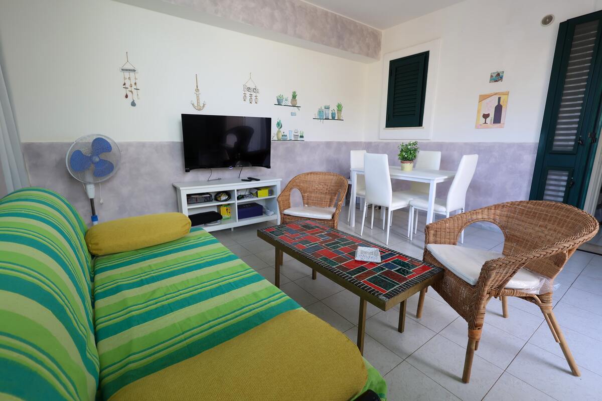 Appartement 8 pers. à Torre Pali, jardin clôturé et terrasse - Photo 16