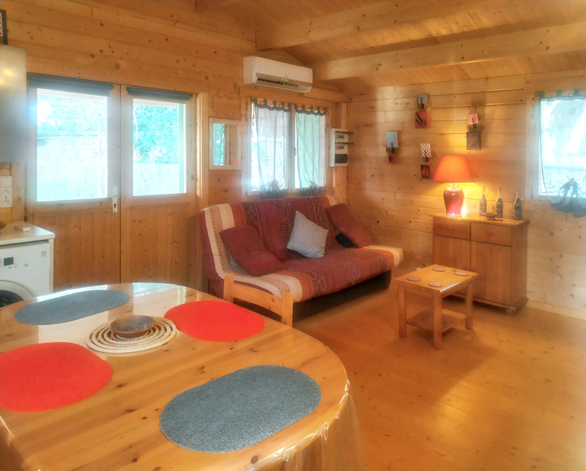 Chalet 4 pers. à Poussan, jardin privé et barbecue - Photo 9