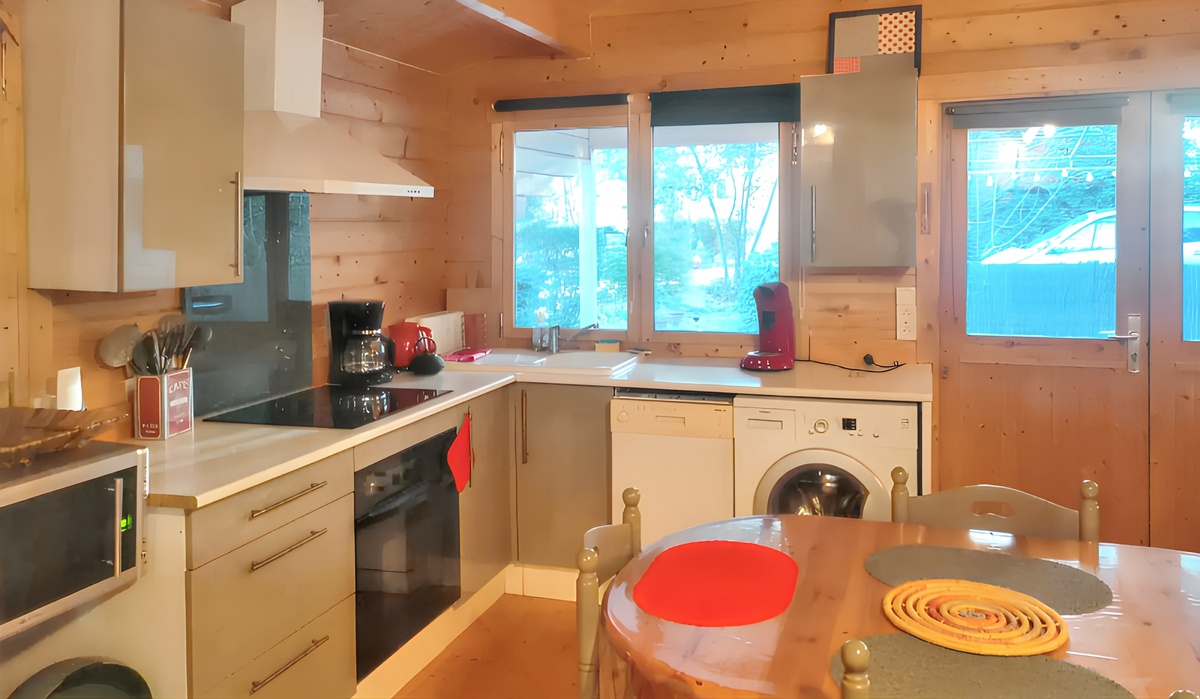 Chalet 4 pers. à Poussan, jardin privé et barbecue - Photo 12