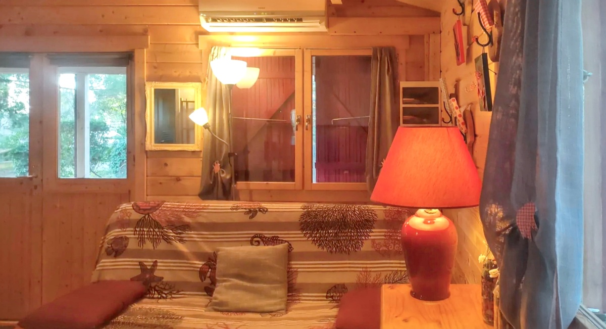 Chalet 4 pers. à Poussan, jardin privé et barbecue - Photo 13