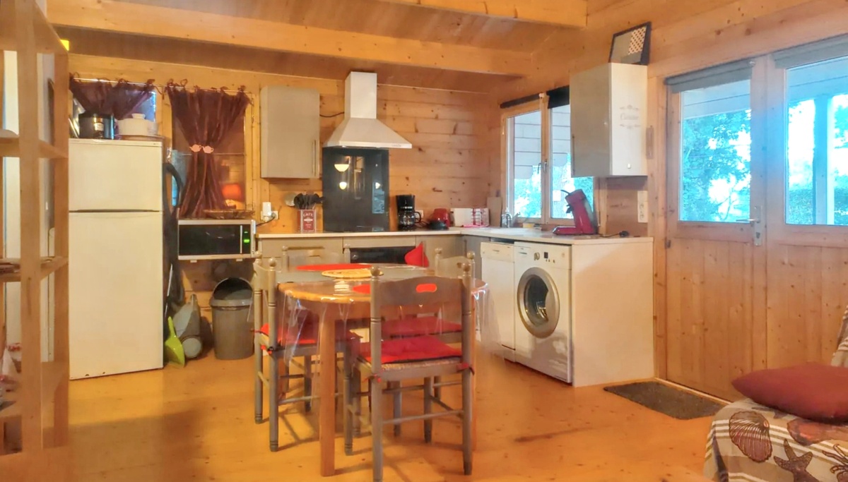 Chalet 4 pers. à Poussan, jardin privé et barbecue - Photo 14