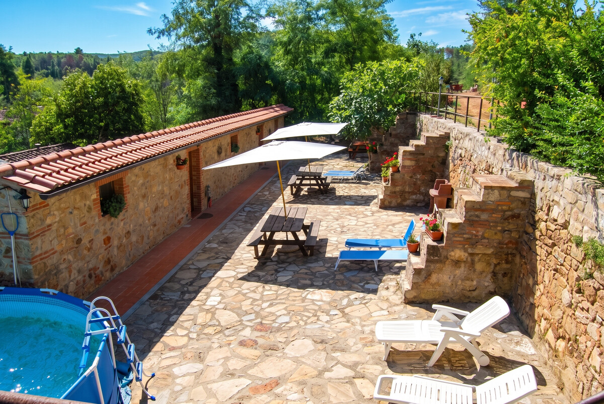 Appartement avec terrasse et barbecue, piscine partagée à Massa Marittima - Photo 6