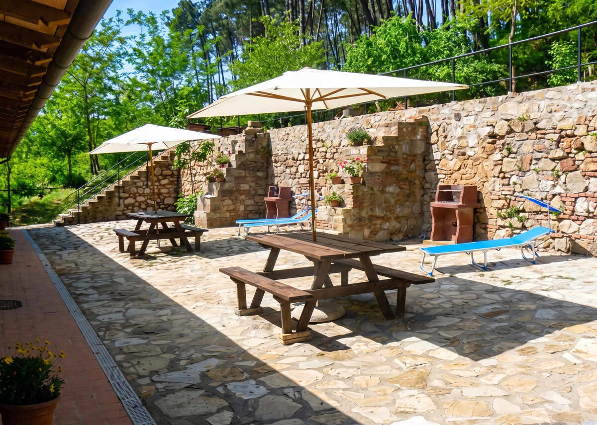 Appartement avec terrasse et barbecue, piscine partagée à Massa Marittima - Photo 7