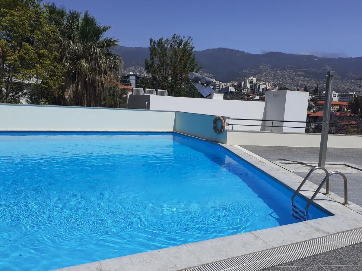 Appartement 1 chambre Funchal, piscine chauffée toute l'année - Photo 1
