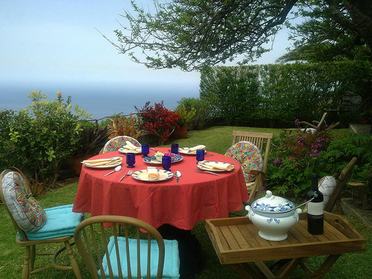 Maison vue mer à Fajã da Ovelha avec terrasse et barbecue - Photo 2