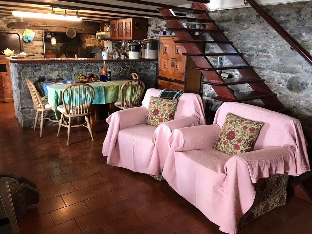 Maison vue mer à Fajã da Ovelha avec terrasse et barbecue - Photo 8