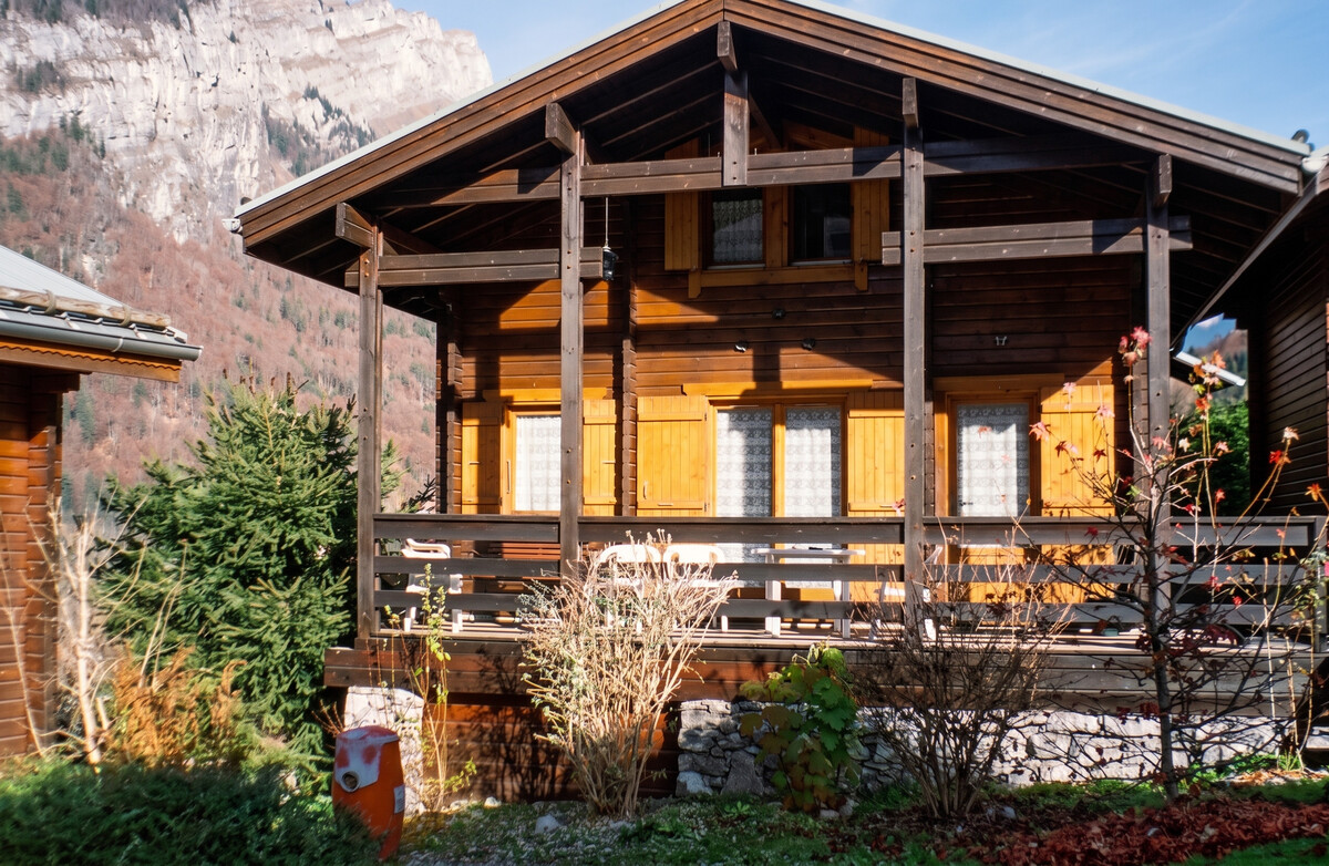 Chalet 3 pers. à Sixt-Fer-à-Cheval, terrasse vue montagne - Photo 1