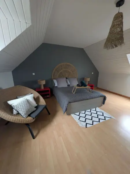 Maison familiale chaleureuse à Saint-Évarzec avec terrasse - Photo 31