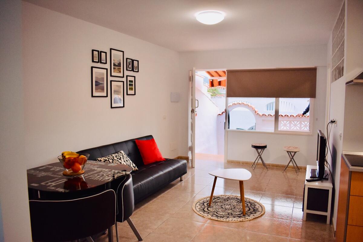 Studio 30 m² Los Realejos, terrasse barbecue privée - Photo 10