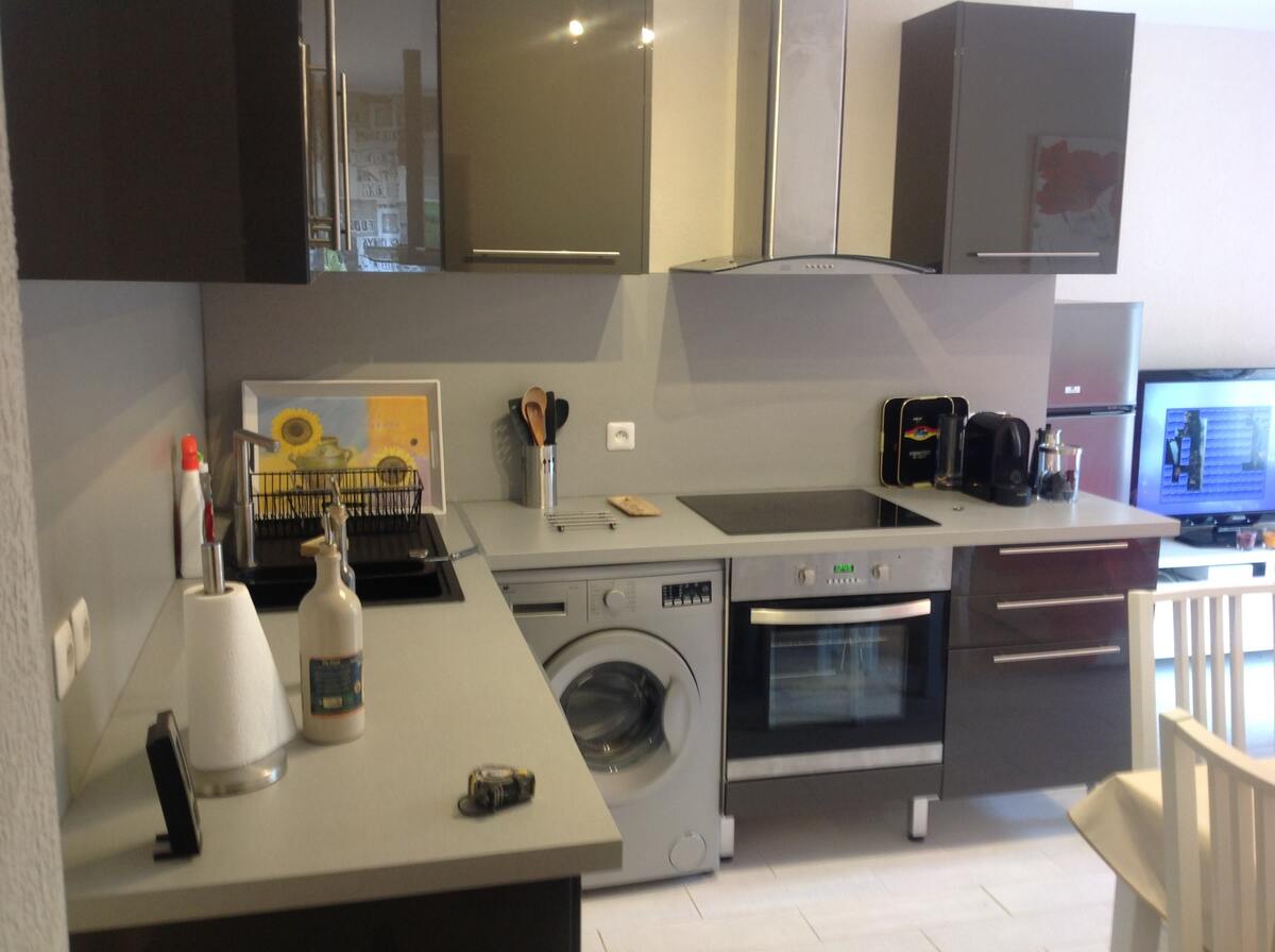 Appartement 4 personnes à Fréjus, jardin avec barbecue - Photo 8