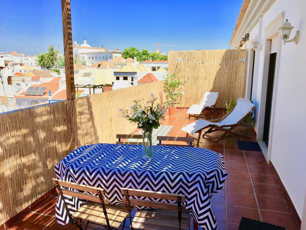 Appartement 75m² Tavira, terrasse et barbecue - Photo 2