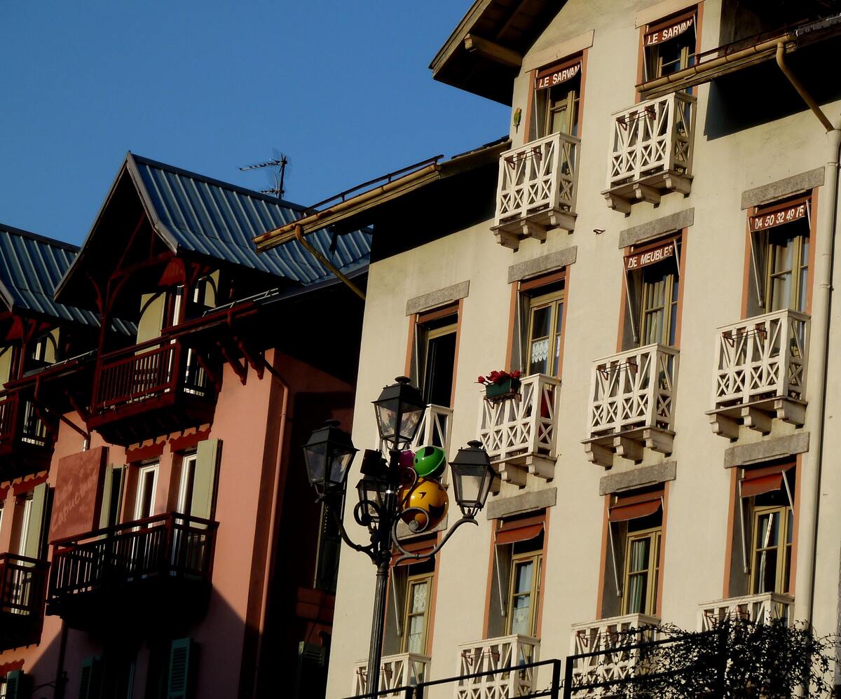 Studio 23m² Saint-Gervais-les-Bains, balcon vue montagne - Photo 16