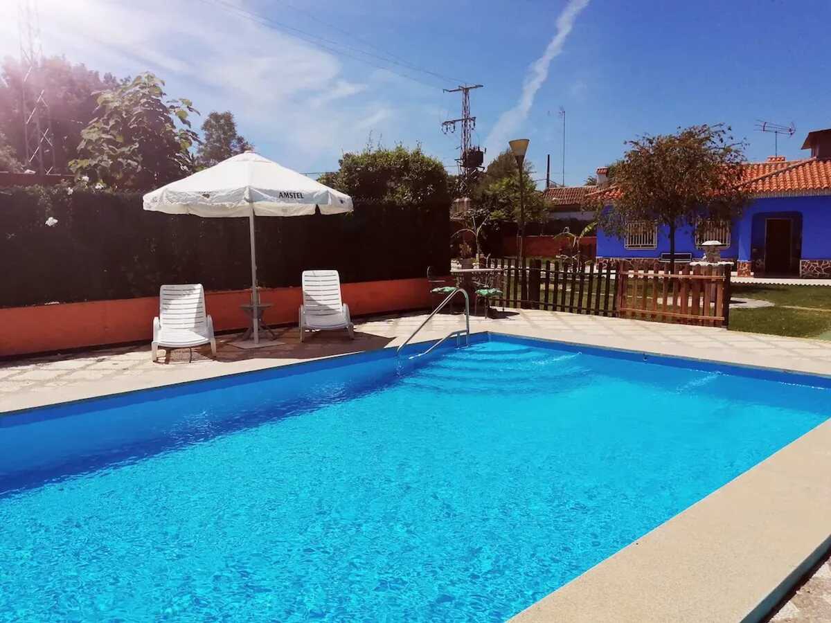 Villa 15 pers., 5 chambres, piscine privée à Guillena - Photo 31